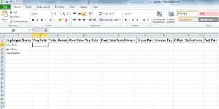 This spreadsheet was designed for tracking hours worked on specific projects and tasks by an individual employee. How To Prepare Payroll In Excel With Pictures