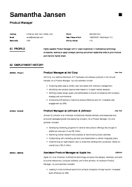 12 Product Manager Resume Sample S 2018 Free Downloads