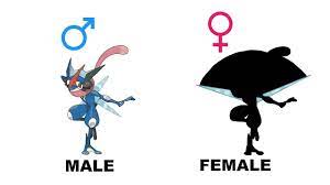 Ash Greninja Evolution Gender Difference Fanart - YouTube