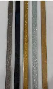 Mosaic Silver Metal Glass Pencil Tile