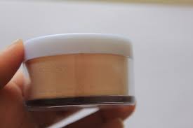 boots natural collection loose powder
