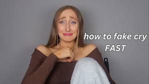 How to cry on cue!!!! How to fake cry! EASY - YouTube