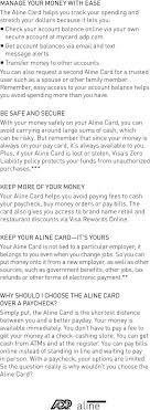 The adp aline card, now known as the wisely card, is a way for your employer to provide direct deposit services on payday. Introducing The Aline Card By Adp Sm Pdf Free Download
