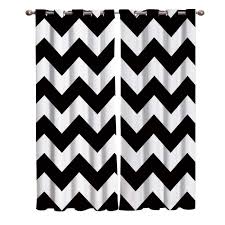 Check spelling or type a new query. T H Home Black White Chevron Curtains Zig Zag Pattern Window Curtain 2 Panel Curtains For Sliding Glass Door Bedroom Living Room 80 W By 84 L Buy Online In Japan At Desertcart Jp