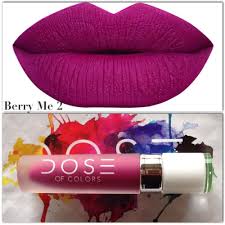 dose of colors liquid matte lipstick