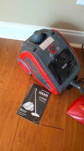 haan commercial steam cleaner red