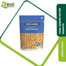 tong garden salted peanuts 180g pack