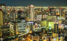| if kyoto was the city of the courtly nobility osakans take pride in shedding the conservatism found elsewhere in japan, and. Osaka Skyline Japan Photograph By Fototrav Print