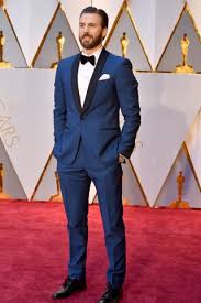 oscars were taken over by blue tuxedos