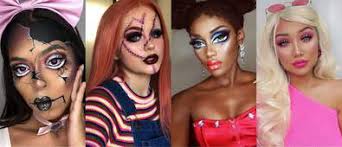 the easiest halloween doll makeup to