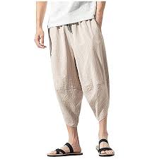 Amazon Com Pandaie Mens Pants Summer Men Casual Harem Pants