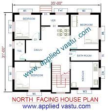 North Facing House Vastu Plan For