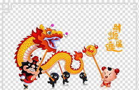 dragon dance lion dance chinese new