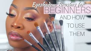 eyeshadow brushes for beginners and