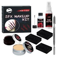 fake scar wound makeup kit bag