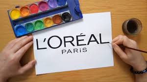 how to draw the l oréal paris logo