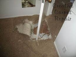 creative carpet repair repair it don