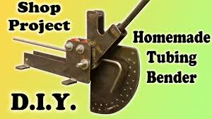 diy homemade rotary draw tubing bender