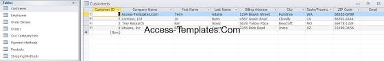 Inventory Database Example Access Database And Templates