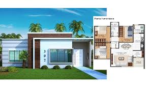 House Design Plan 9x9 Meter With 3
