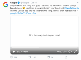 On google assistant, it's just as simple. How To Hum To Search For A Song By Using Google