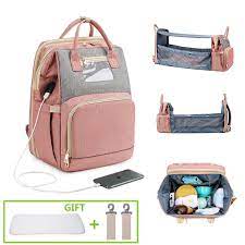 diaper bag moms and dads backpack