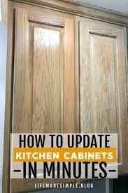 how to re oak cabinets no sanding