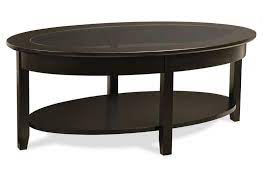 Demilune Elliptical Oval Coffee Table