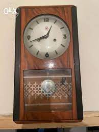 555 Grandfather Antique Wall Clock