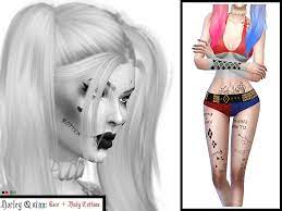 the sims resource harley quinn body