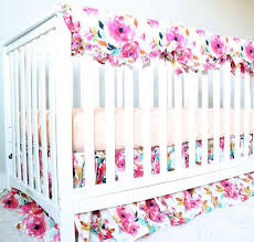baby girl crib bedding set nursery crib