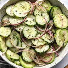 Cucumbers In Vinegar Recipe From The The Johnsen Family Cookbook  gambar png