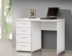 Here is essential science on. Pulton Simple Small White Desk With Drawers By Furniturefactor Wow