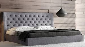 Modern Artemis Grey Fabric King Size Bed With Gas Lift Storage