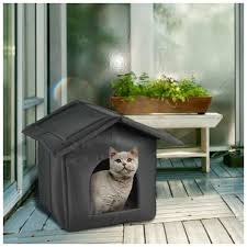 alwaysh outdoor weatherproof cat house