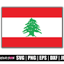 lebanon evergreen flag from www.etsy.com