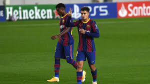 A similar, almost the same situation as with the with the victory in this match, barcelona will almost secure first place in the group and an easier job in the 1/8. Ansu Fati And Lionel Messi Both Create History As Barcelona Hammer Ferencvaros Eurosport