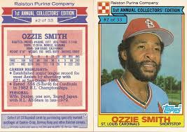 To see his first baseball card go to the wilher collection & foundation. Ozzie Smith Price List Supercollector Catalog