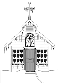 To print a coloring page of these early church martyrs, click here. Coloring Page Church In Winter Free Printable Coloring Pages Img 20533