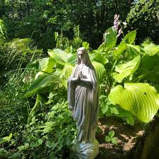 Virgin Mary Statue Catholic Statuette
