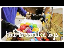 how to clean and disinfect kid s toys