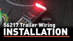 If your wiring looks like this it is a 4 flat. Trailer Wiring Install Curt 56217 Taillight Converter On A Toyota Highlander Youtube