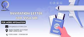 invitation letter for visa uk kq