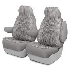 1st Row Silver Custom Seat Covers