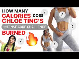 how many calories does chloe ting s