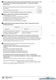 Układ immunologiczny - karty pracy worksheet