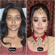 photo from before after makeup by