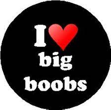 Amazon.com: I Love (heart) big boobs 1.25