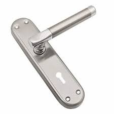 Silver Brass Mortise Door Handle At Rs