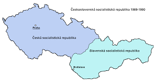 Nová mapa ukazující vývoj v české republice a sousedních zemích: Datei Cssr Mapa Png Wikipedia